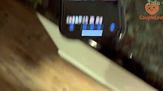 Caught with stepmom's nudes in a surprising homemade moment.