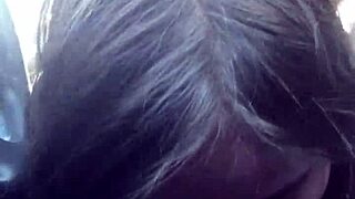 My cute lesbian friend sucks my cock so hard.