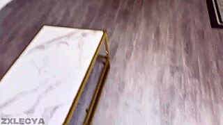 hot sex after the first date with cute blonde babe in homemade video 😍