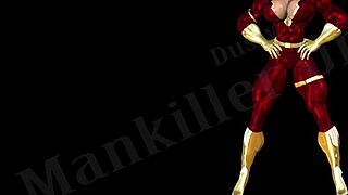 triplet lily makes a threat and shows her big tits