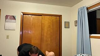 taking milf home from bar for dirty piss sex and face sitting