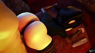 Exploring the spooky hotel in animated style