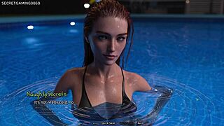 हॉट स्टेपसिस ने सेक्सी बिकिनी से उसे बहकाया समर हीट में किसिंग