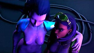 Overwatch Mercy Cumshot Compilation