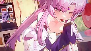 honkai star rail - caelus x fu xuan sex hentai animation
