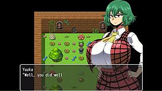 Yuka scatters the shard while sucking giant dick!