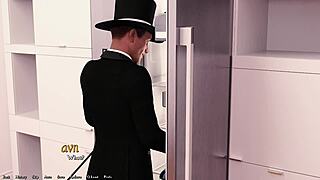 Being A Dik 47 - Sneaking Out Of The Preps Party With Sage The Beautiful Busty Redhead