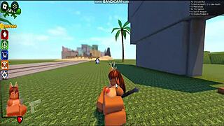 whoreblox game gangbang moment three 😈