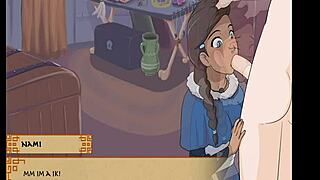 nami encounter blow job scene