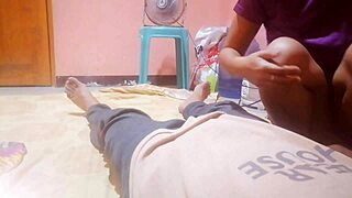 Bored Wife Blows and Fucks Neighbor's Guy