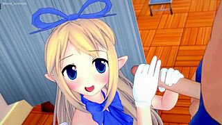 flonne from disgaea enjoys dressing in a sporty outfit with angelic charm