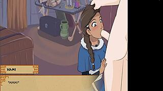 nami encounter blow job scene