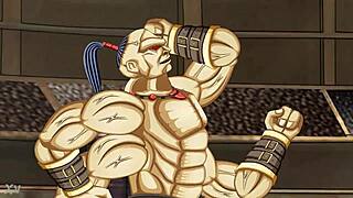 Kitana, ready for a belly punch wrestle?