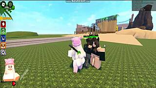Whoreblox Game Gangbang Moment 7 With Creampie And Masturbation