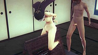 Rosaria's Anal Bdsm And More In Tatami Room!