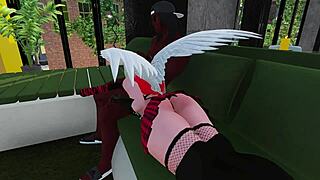 Black bull fucking naughty white girl