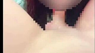 My cute girlfriend gives deep throat blowjob that feels amazing