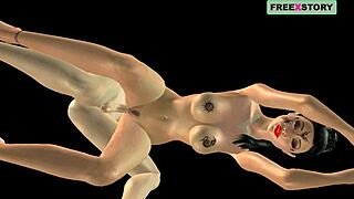 Animated video of Indian bhabhi and Japanese man in intimate encounter