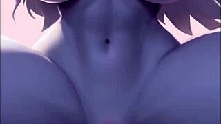 fit and busty furry babe takes thick cock in pov loop 😈