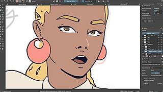 Big Tits Ebony Speed Paint - What Do You Think?