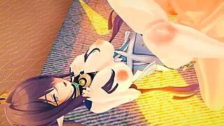 Lauma Gets Anal Fucked Hard In Genshin Impact