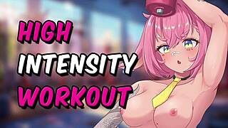 I enjoy an ASMR workout session with my personal trainer.