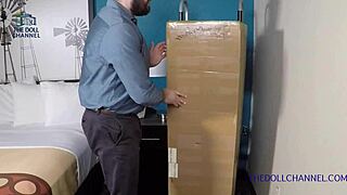 Unboxing and reviewing 153 cm JY big breast Suzy doll