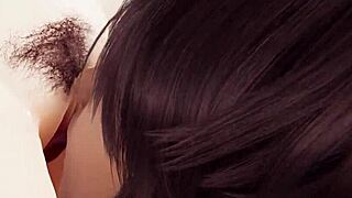 anime girl oil tits massage anal vibrator