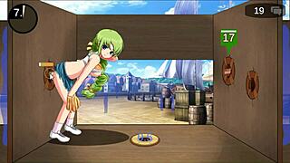 18 maid having sex with men in public in a maid with gloryhole new hentai gameplay