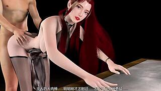 मेच्योर मिल्फ स्लट सेक्सी लिंगरी में 3D ऐनिमेशन में मसिव कॉक से फक होती है