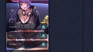 Ep2 fingering yafus shaved pussy and big tits king of kinks