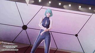 mmd nayeon - abcd doa tamaki hot kpop dance uncensored hentai cosplay