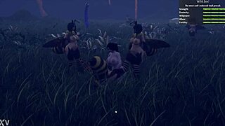 this breeders of the nephelym clip shows futanari getting pounded with cum everywhere