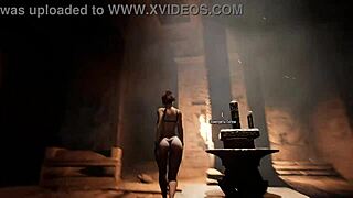 प्राचीन डिल्डो लारा की गैंड को तबाह करता है