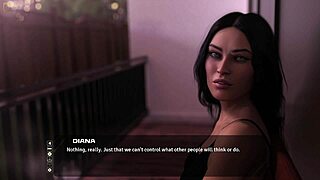 Hot step sister feels loose in the sun.