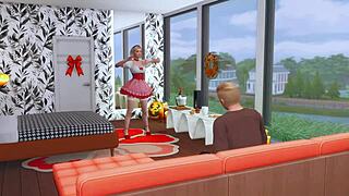 Ken Arranged For Barbie To Have Hard Anal Sex In A Big Ass And Checked The Whore's Deep Throat In Sims 4 Hentai Sfm