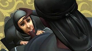 sims story of robbery in palace of arabic queen