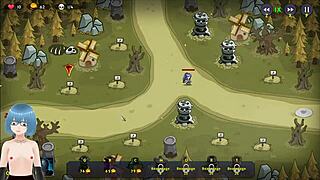 beautiful mystic defenders gameplay 4 - i love these big tits