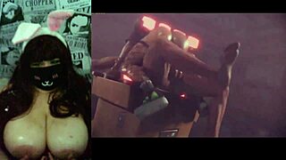 Milf explores her natural curves while viewing hentai