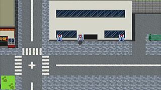 गर्लफ्रेंड और मेयर स्टूडेंट यूनिफॉर्म में पार्टी कई पुरुषों के साथ