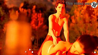 मेच्योर वुमन शेयर्स डीप पैशन विद यंग 18+ मैन इन 3डी एनिमेशन ओरिजिनल स्टोरी सीन