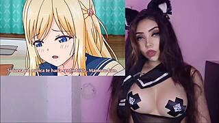 Manager Se Coge A Las Idols Tetonas - Hentai Dearest Blue Ep 5