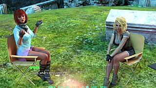 Name88's triangle 10 features a steamy threesome with redhead, Asian, and cute blonde 😏🔥