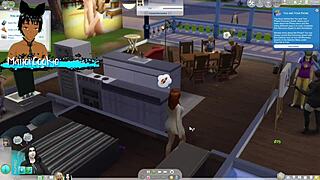 Sims 4: Revisiting Sims with Milf and Goth Milf Living Together