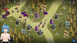 beautiful mystic defenders gameplay 4 - i love these big tits