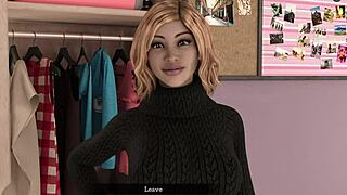 Interracial college girl gives public handjob at cafe in stepsisterly lust 04