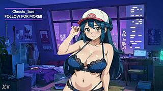 Feel The Intense Moaning And Orgasm In Hololive Jerk Off Challenge