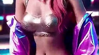 ahris sassy dance versus league legends 3d style