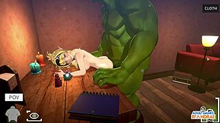 एप5 थालिया टेबल सेक्स पोज 4 में डॉगीस्टाइल पसंद करती है - ओरक मसाज मंगा 3डी