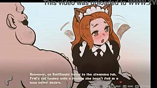 Buttknight Hentai Game Ep 1 Maid Creampie Makes Her Cum